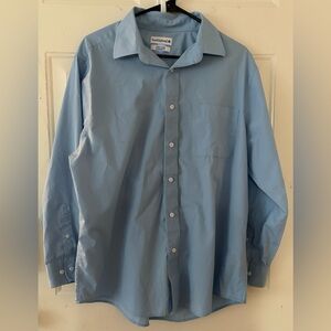 Saddlebred Mens Button Down Dress Shirt Size 16